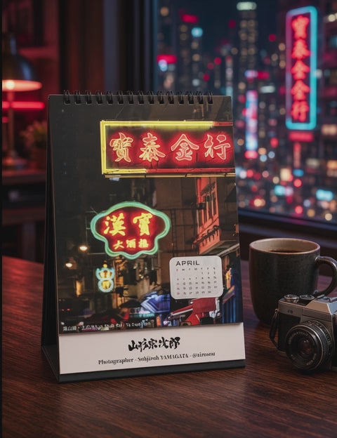 vanishing neon book & calendar set(ネオン写真集とネオンカレンダー セット)